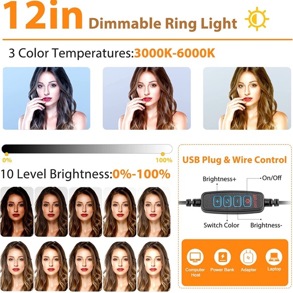 UBeesize Ring Light Set - Picture 4 of 8